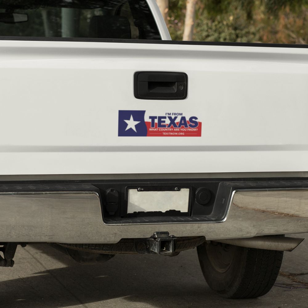from-texas-flag-sticker
